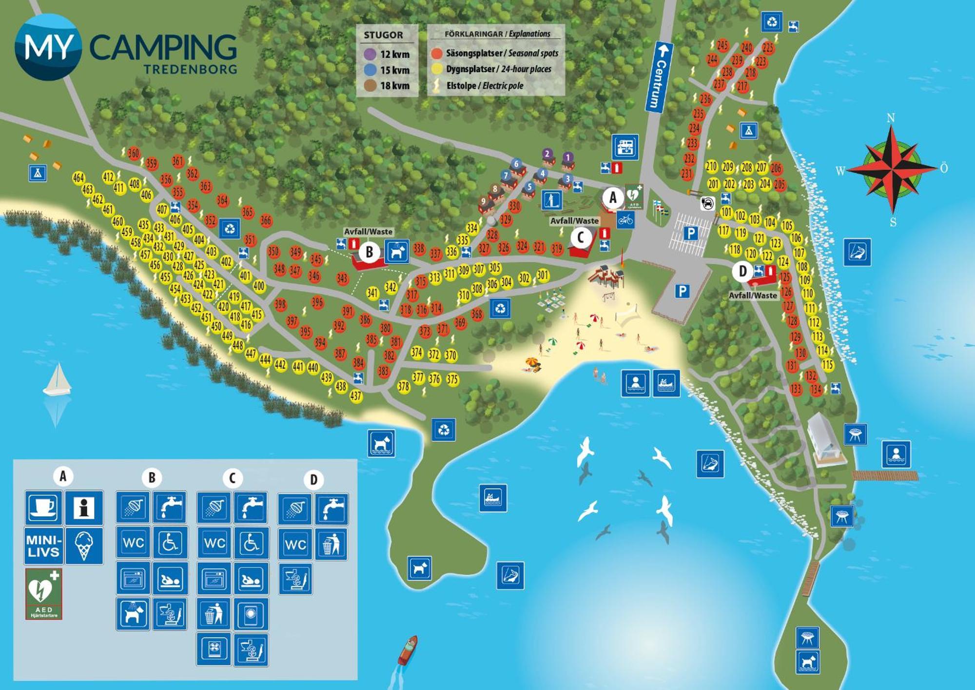 My Camping Tredenborg Сельвесборґ Екстер'єр фото